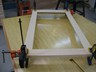 The mirror frame in glue up